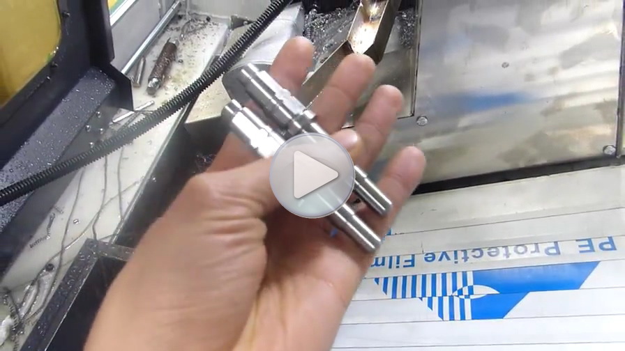 數(shù)控車方機(jī)加工視頻